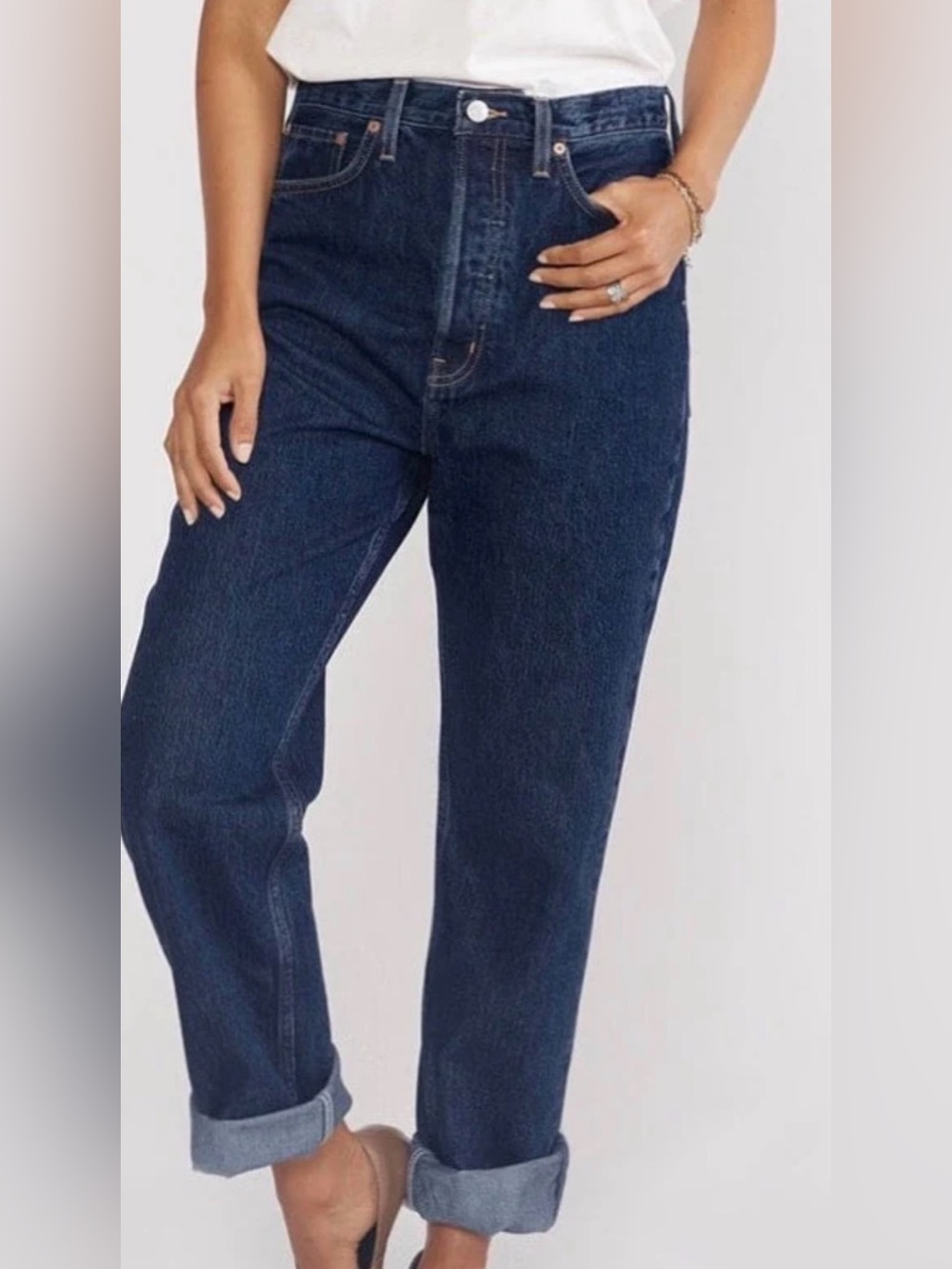 ÉTICA Bryce Pinch Waist Boyfriend Cedar Break Jeans